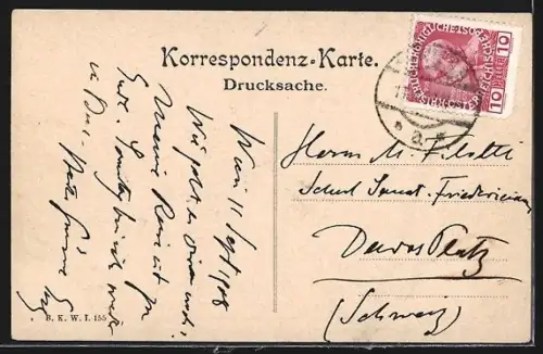 AK Wien, An der Schottenkirche