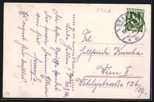 AK Graz, Hauptplatz, Landhaus, Rathaus