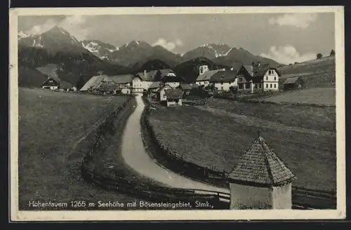 AK Hohentauern /Stmk., Panorama mit Bösensteingebiet