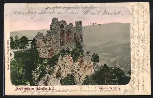 AK Seebenstein-Gleissenfeld, Ruine Türkensturz