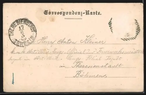 AK Wiener Neustadt, Panorama mit Kirche und Dächern