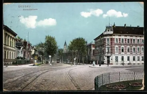 AK Dessau, Anhaltiner Hof in der Albrechtstrasse