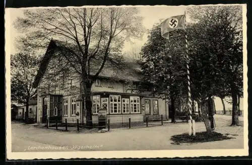 AK Heiligenloh, Gasthof Zum Jägerheim, Bes. W. Bening, 