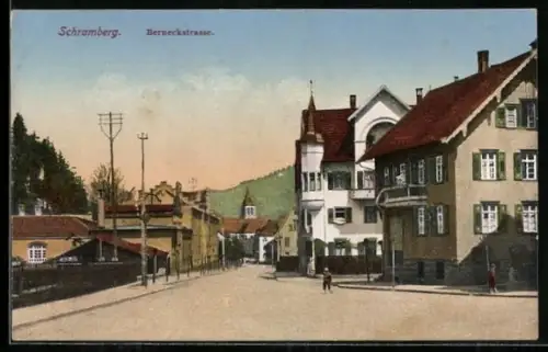 AK Schramberg, Blick in die Berneckstrasse