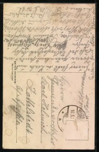 AK Neubabelsberg, Restaurant Waldschlösschen, Innenansicht