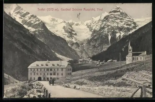AK Trafoi, Gasthof Schöne Aussicht