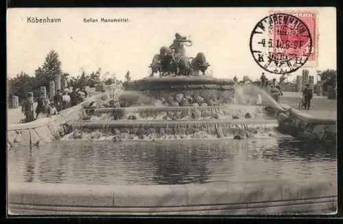 AK Kobenhavn, Gefion Monumentet