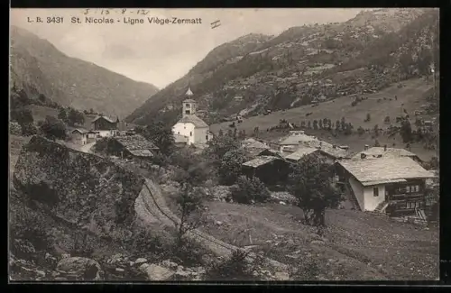 AK St. Nicolas, Ligne Viège-Zermatt