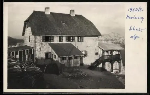 AK Waxriegel-Haus, Totalansicht