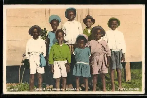 AK Trinidad, School Children, afrikanische Schulkinder