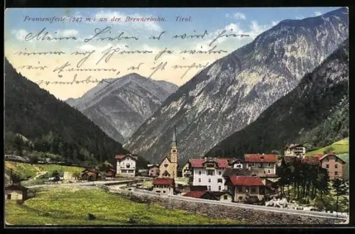 AK Franzensfeste, Teilansicht