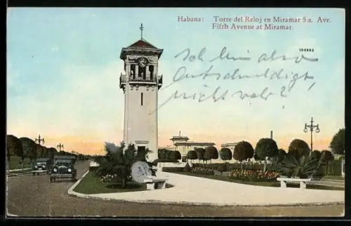AK Habana, Torre del Reloj en Miramar 5a Ave.