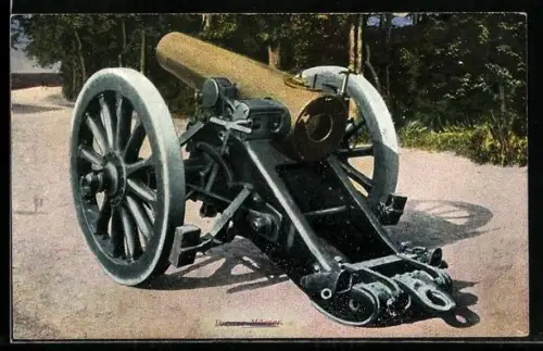 AK Donnernde Grüsse, Artillerie, Mörser