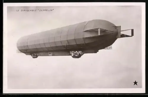 AK Luftschiff Zeppelin im Fluge