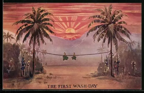AK Waschtag bei Adam und Eva