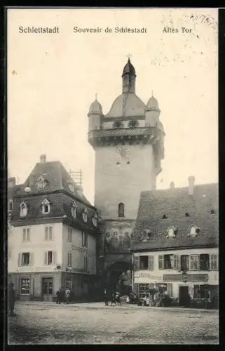 AK Schlettstadt, Altes Tor