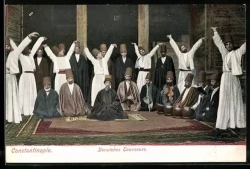 AK Constantinople, Derwiches Tourneurs