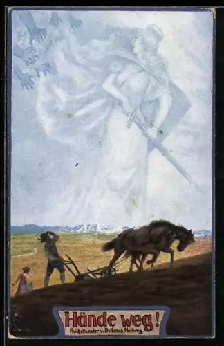 AK Hände Weg, Germania verteidigt deutsche Bauern