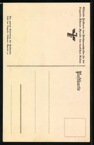 AK Portrait Graf Zeppelin