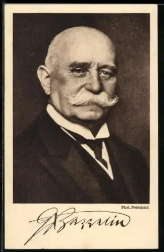 AK Portrait Graf Zeppelin