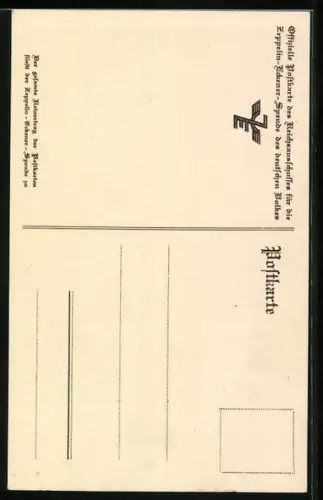 AK Portrait Graf Zeppelin