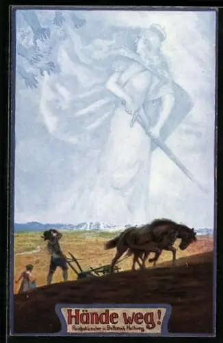 AK Hände Weg, Germania verteidigt deutsche Bauern