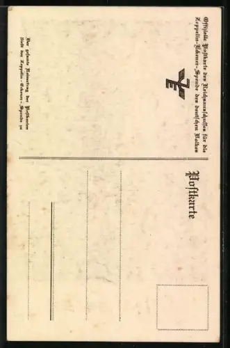 AK Portrait Graf Zeppelin