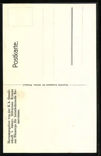 AK Portrait Erzherzog Karl