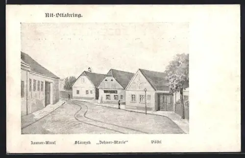 Künstler-AK Wien, Alt-Ottakring, Völkl, Starejek