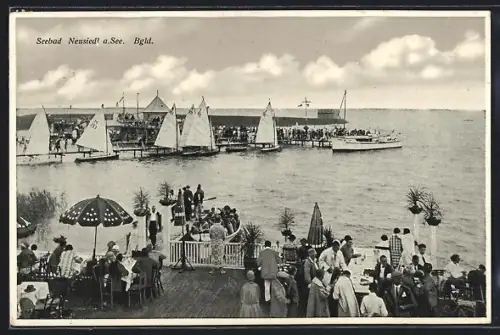 AK Neusiedl am See, Belebtes Seebad, Segelboote