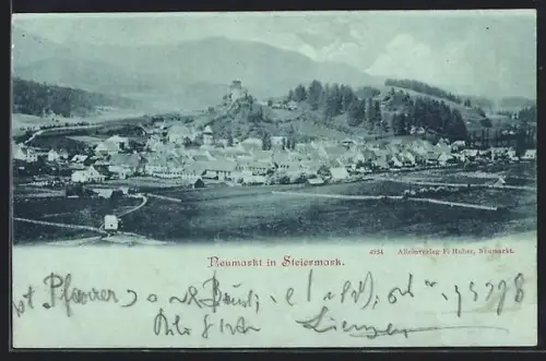 Mondschein-AK Neumarkt in Steiermark, Teilansicht