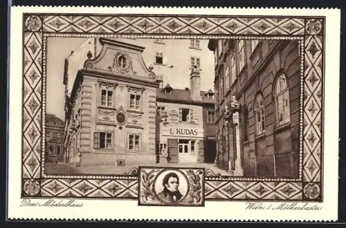 AK Wien, Mölkerbastei, Drei Mäderlhaus, Schubert