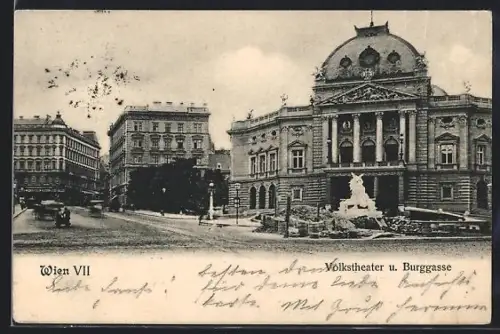 AK Wien, Volkstheater und Burggasse