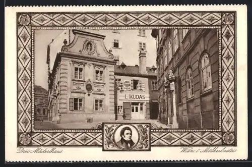 AK Wien, Mölkerbastei, Drei Mäderlhaus, Schubert