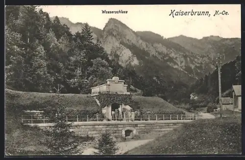 AK Kaiserbrunn /N.-Ö., Wasserschloss