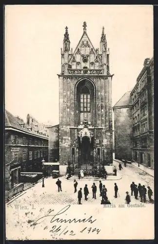AK Wien, Kirche Maria am Gestade