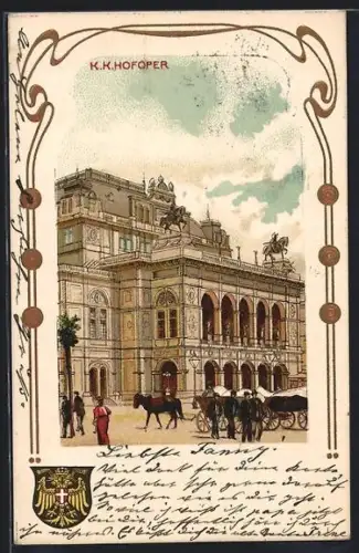 Lithographie Wien, K. K. Hofoper