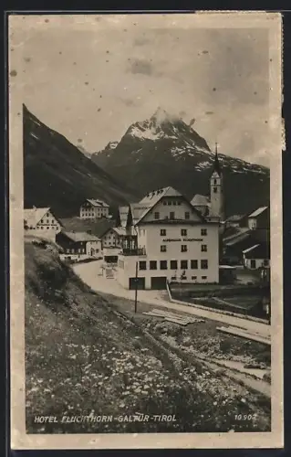 AK Galtür /Tirol, Hotel Fluchthorn