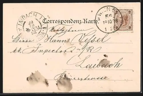 AK Wien, Raimund-Theater mit Strassenpartie