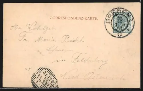 AK Riedenburg bei Bregenz, Kloster mit Kirche