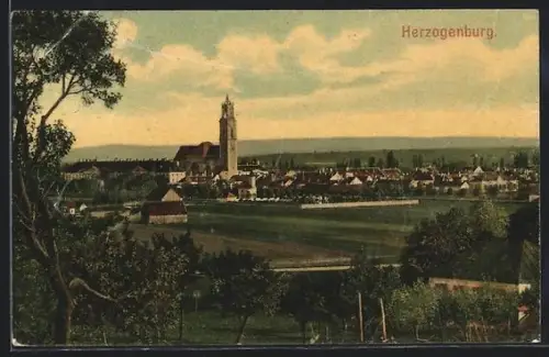 AK Herzogenburg, Blick zum Ort