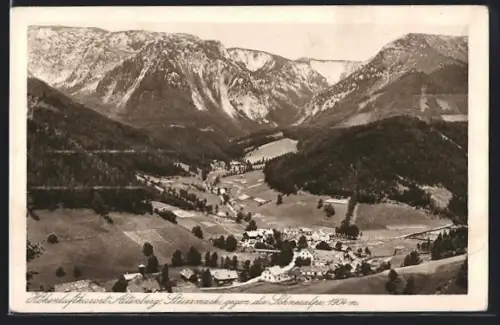 AK Altenberg /Steiermark, Teilansicht gegen die Schneealpe