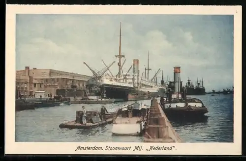 AK Amsterdam, Stoomvaart Mij. Nederland, Passagierschiff