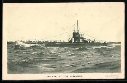 AK The New E Type Submarine, U-Boot