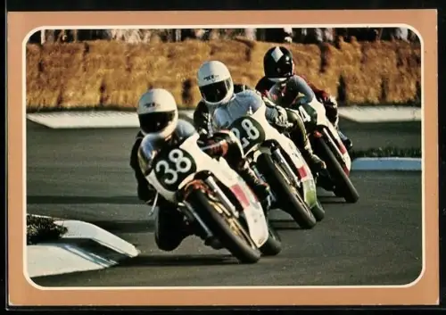 AK Motorrad Yamaha 250 bei Rennen in Monza