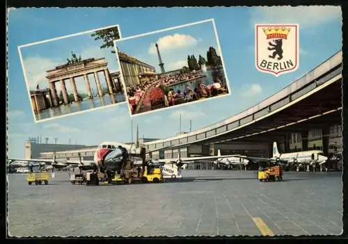 AK Berlin-Tempelhof, Flughafen