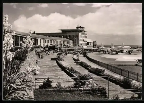 AK Stuttgart, Flughafen, Besucherterrassen