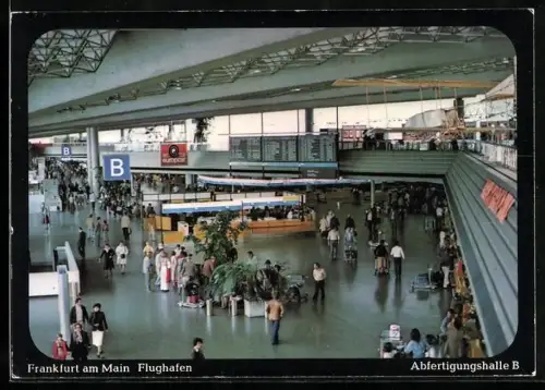 AK Frankfurt am Main, Flughafen, Abfertigungshalle B