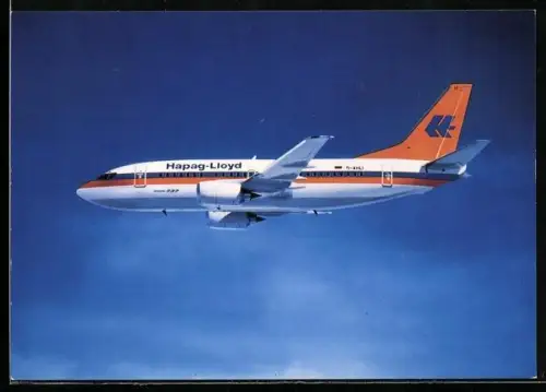 AK Boeing 737-500 von Hapag-Lloyd im Flug