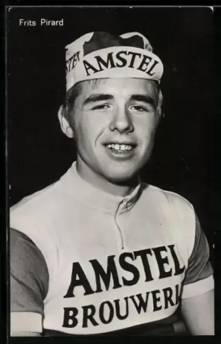 AK Radsportler Frits Pirard im Amstel Brouweri-Trikot